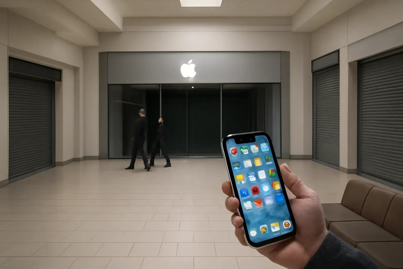 Apple lukker tre amerikanske butikker i dag efter fald i mall-trafik Artikelbillede