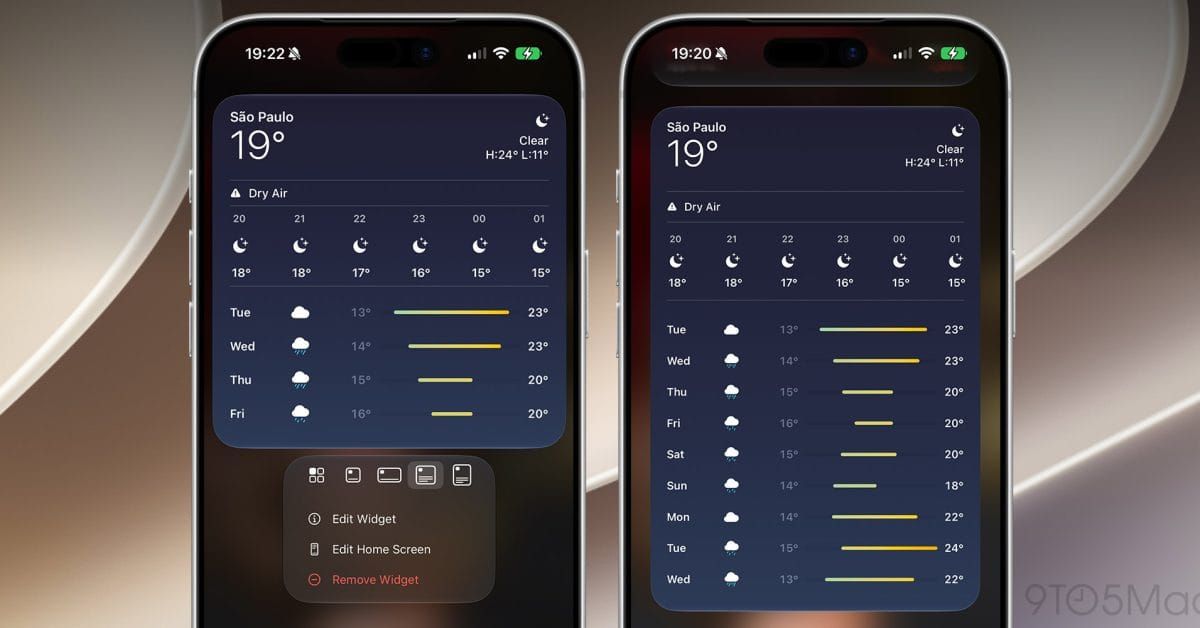 iOS 27 får ekstra store widgets til hjemmeskærmen og Today View Artikelbillede