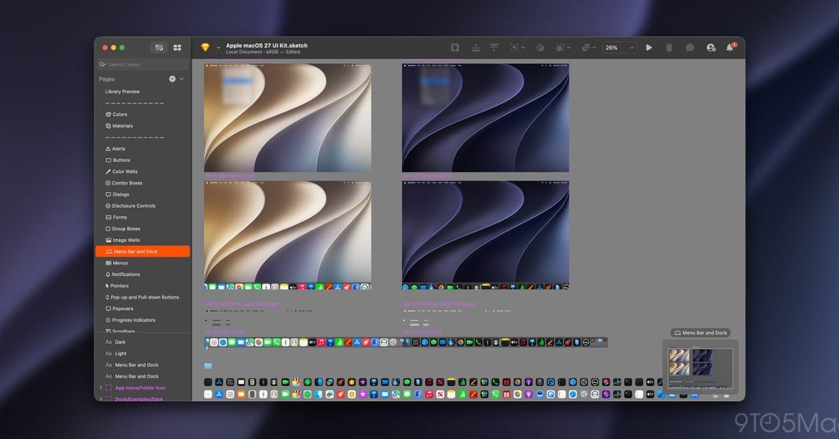 Apple frigiver designressourcer til iOS 27, iPadOS 27 og macOS 27 Artikelbillede