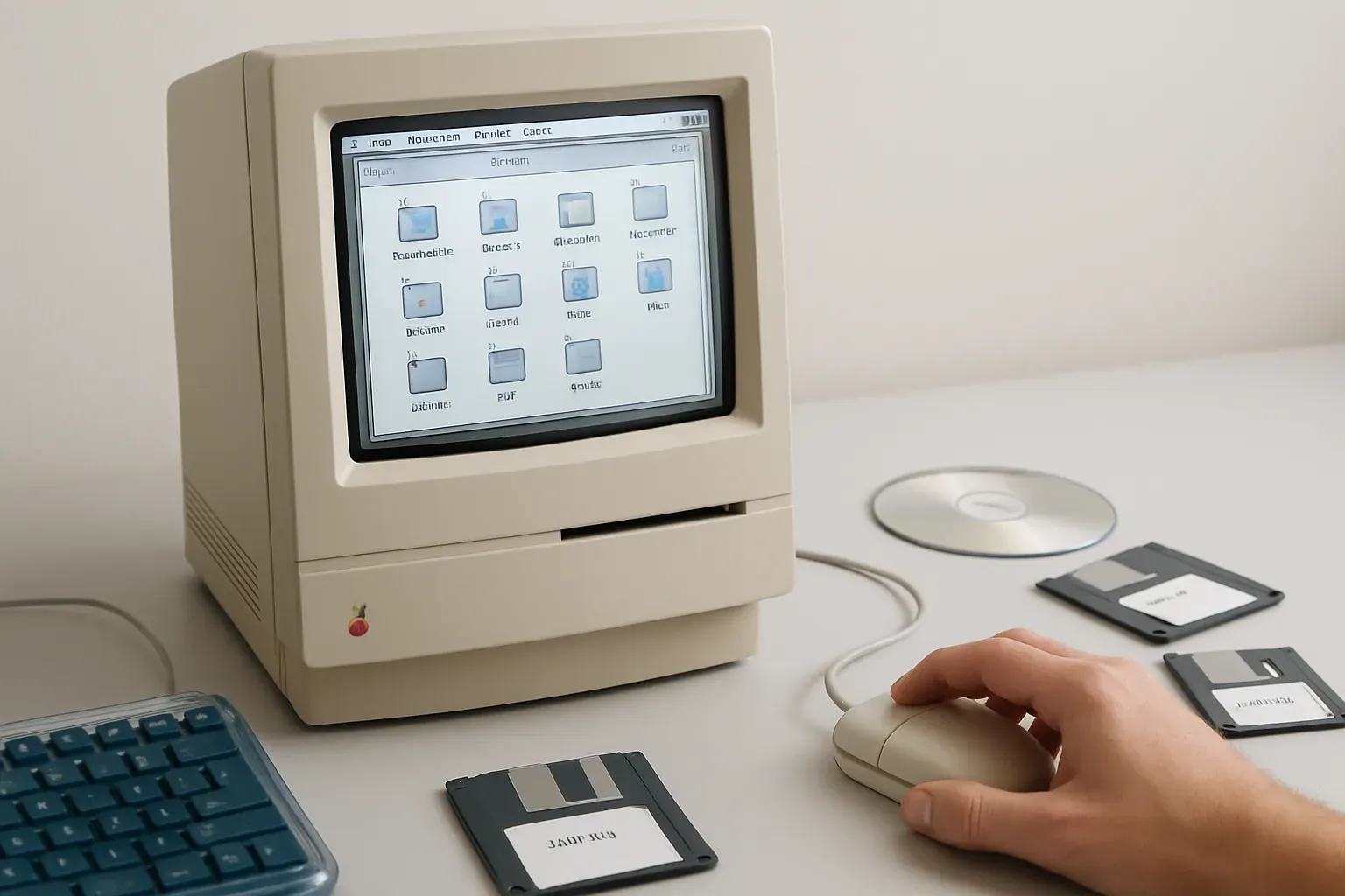 Mac-guide: Sådan fungerede Finder-visningen “Vis som knapper” i Mac OS 9 Artikelbillede
