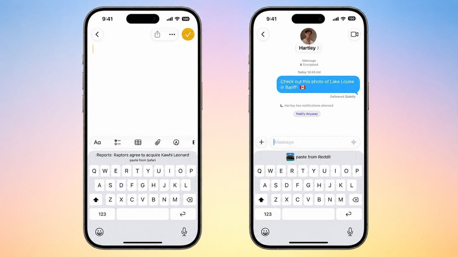 iOS 27 får smartere kopiering og indsætning på iPhone Artikelbillede
