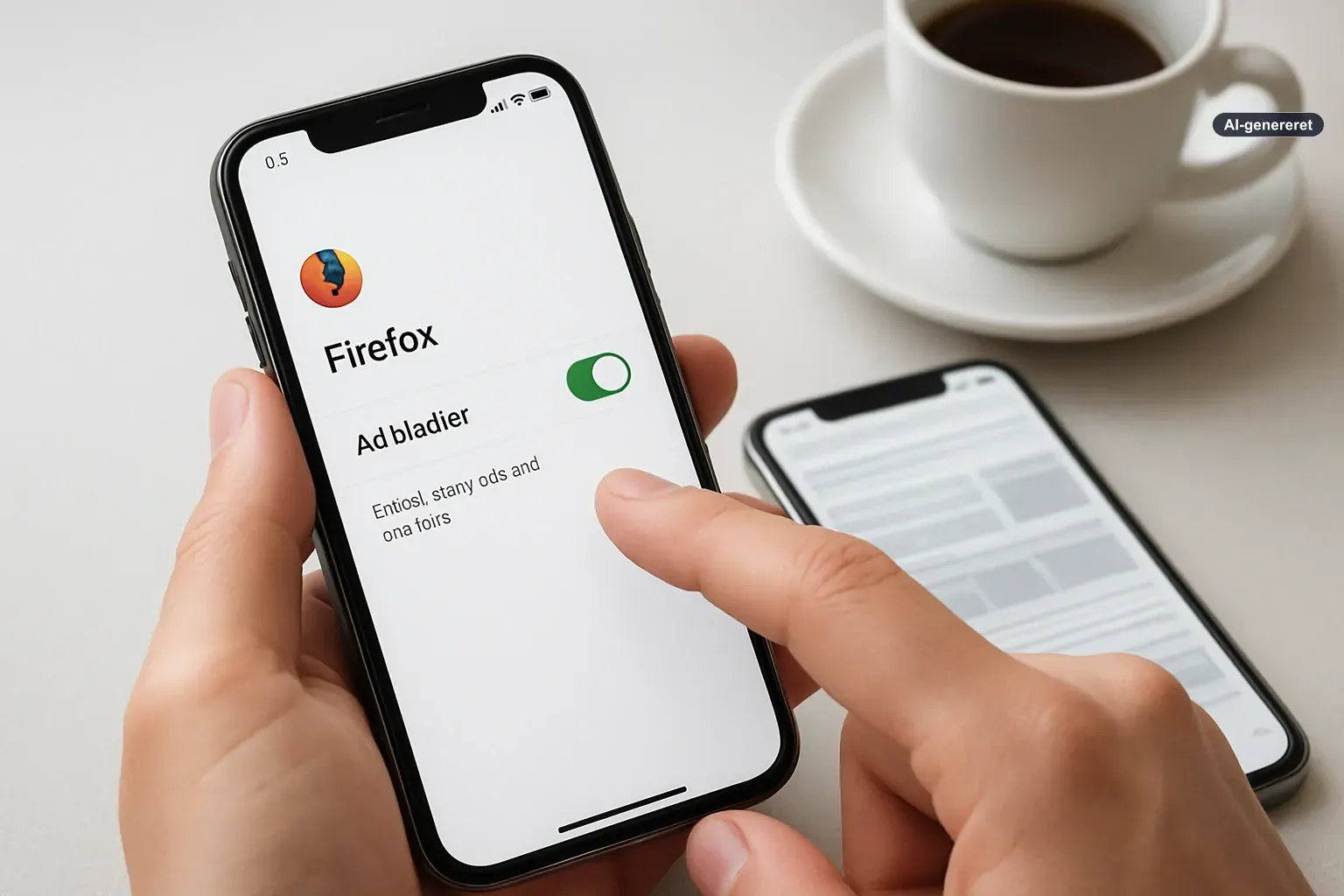 Firefox til iPhone får indbygget adblocker Artikelbillede