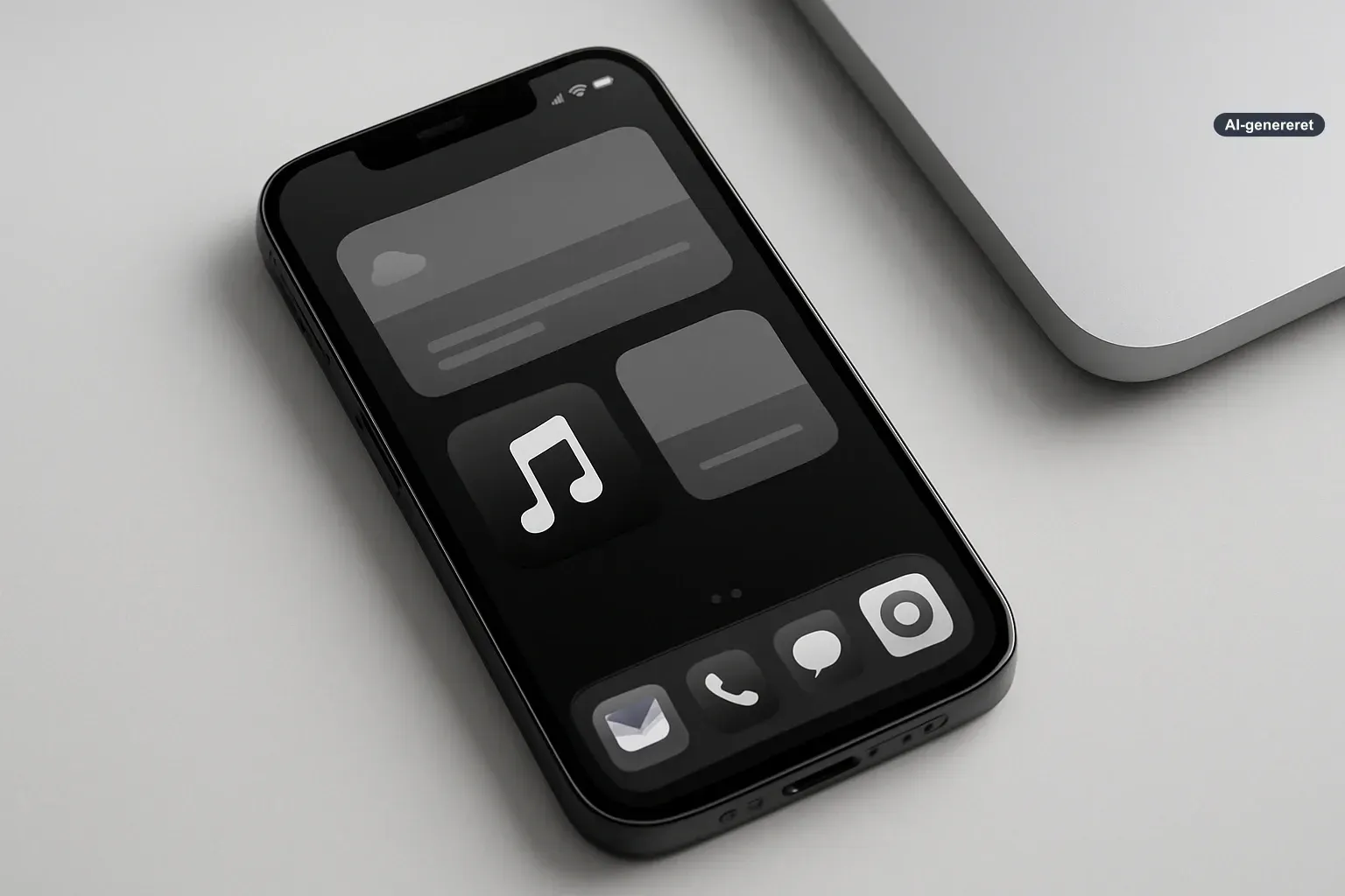 iOS 27.2 beta 4 giver Apple Music et nyt sort-hvidt ikon Artikelbillede