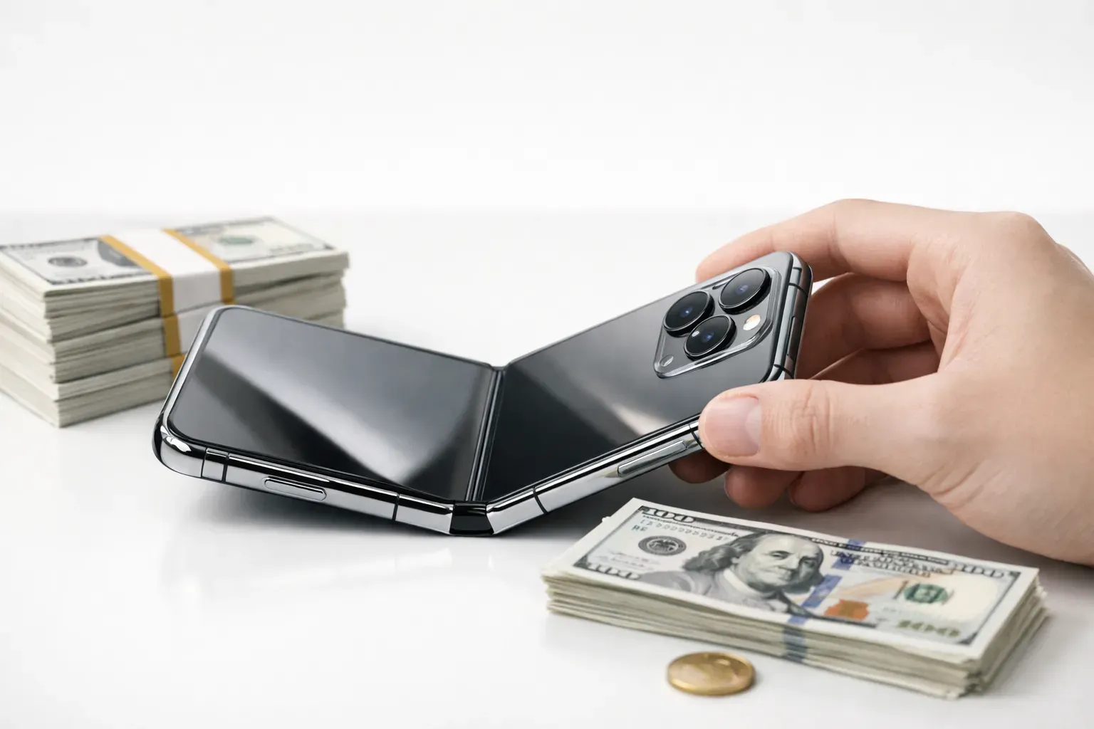 Læk: Apples foldbare iPhone kan starte over 2.000 dollar og blive den dyreste til dato Artikelbillede