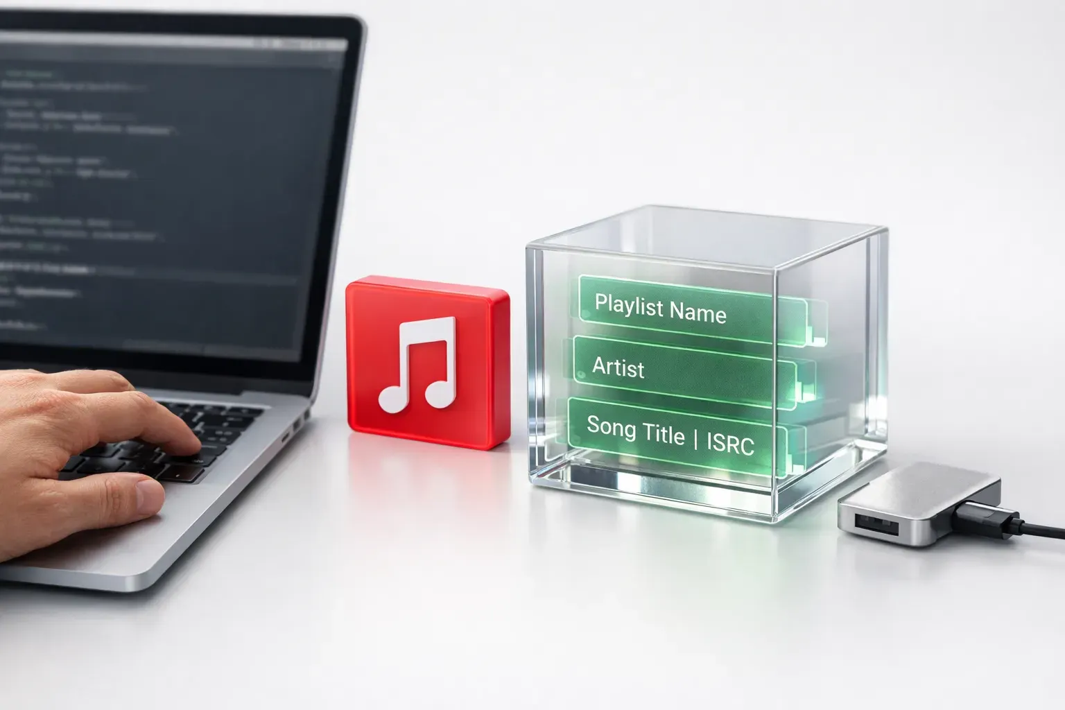 Sådan sikkerhedskopierer du Apple Music-playlister som JSON (navn, kunstner, titel og ISRC) Artikelbillede