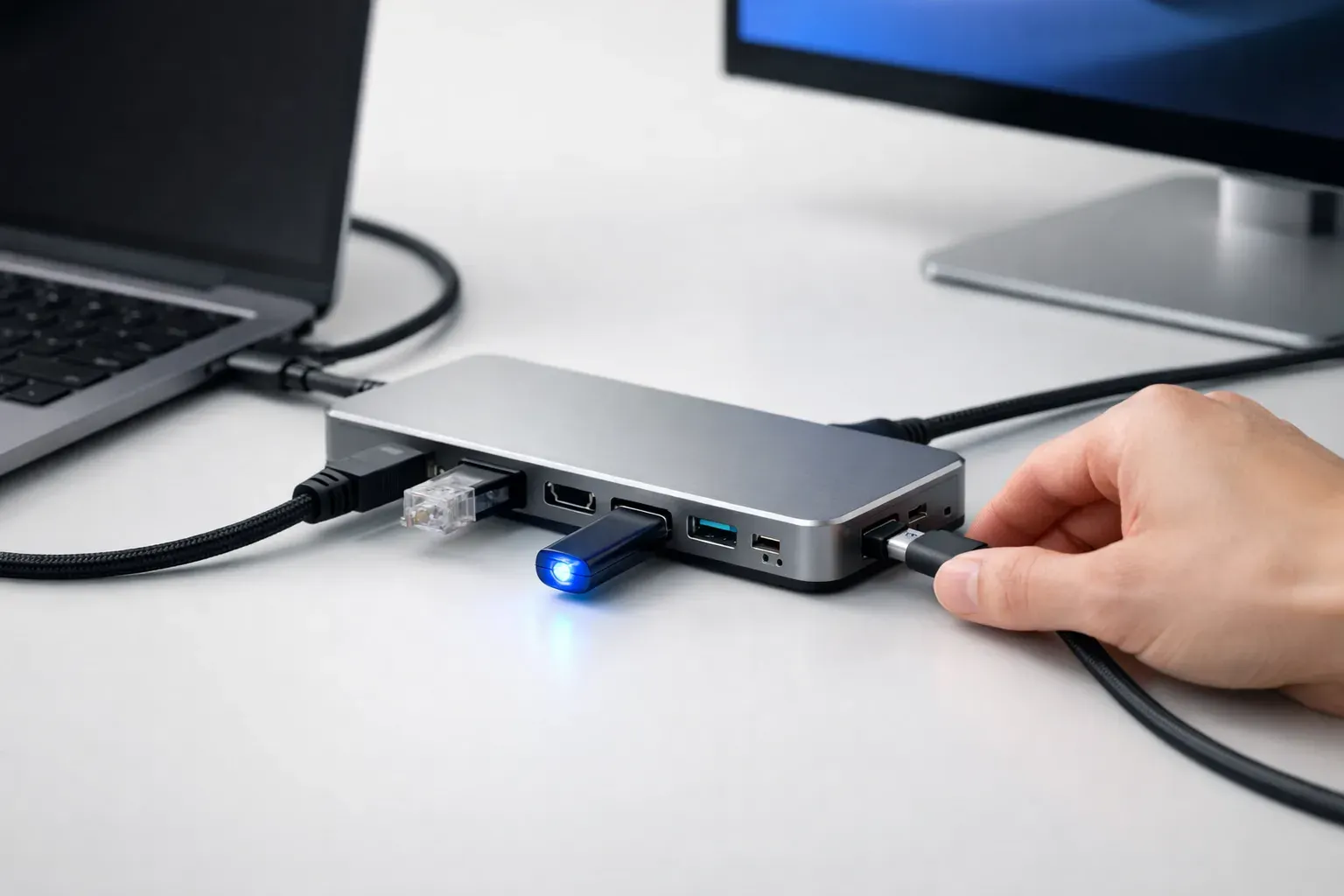 Bedste USB‑C-hubs og adapters til Mac i 2026: sådan vælger du rigtigt Artikelbillede