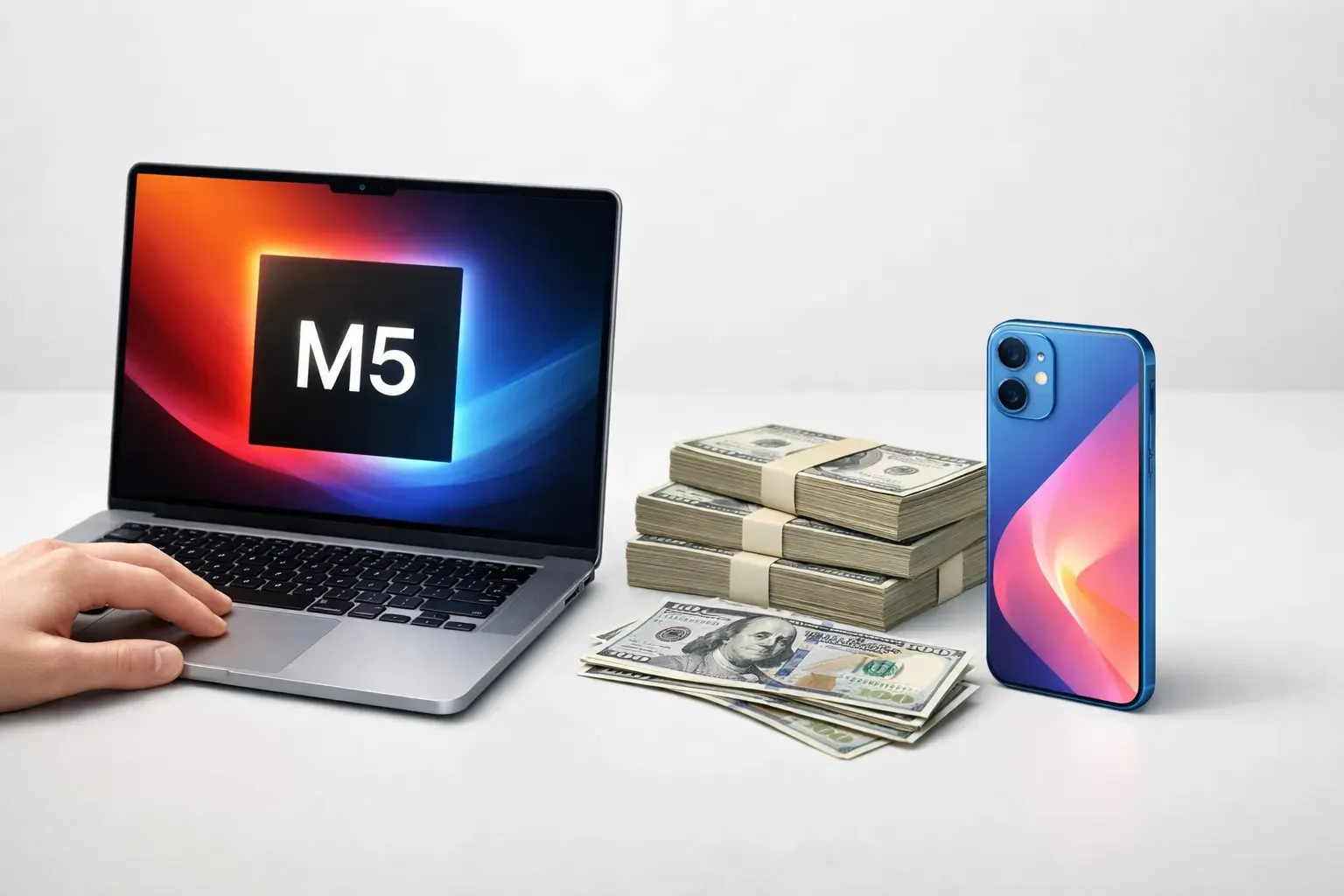 Nye Apple-priser: M5 MacBook Pro fra 1.499 $, 16" M5 Pro 250 $ billigere, iPhone 16e fra 449 $ Artikelbillede