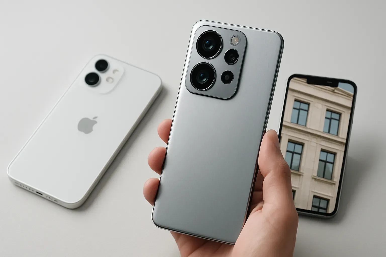 Tre 200 MP-kameraer fra Oppo kan presse Apple på zoom og beskæring Artikelbillede