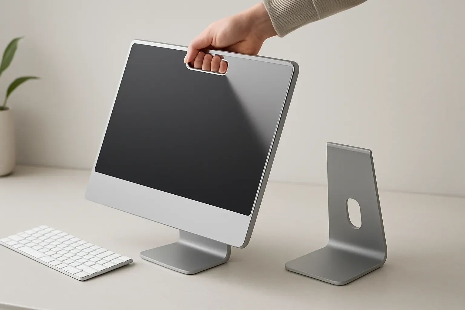 Apple-patent viser iMac med håndtag og aftagelig dock Artikelbillede