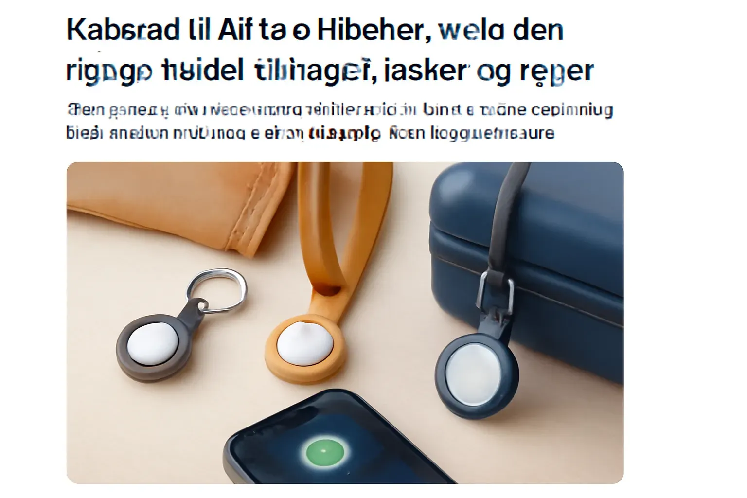 Købsråd til AirTag-tilbehør: vælg den rigtige holder til nøgler, tasker og rejser Post image