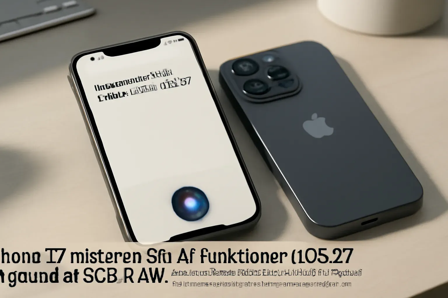 iPhone 17 mister to Siri AI-funktioner i iOS 27 på grund af 8GB RAM Artikelbillede
