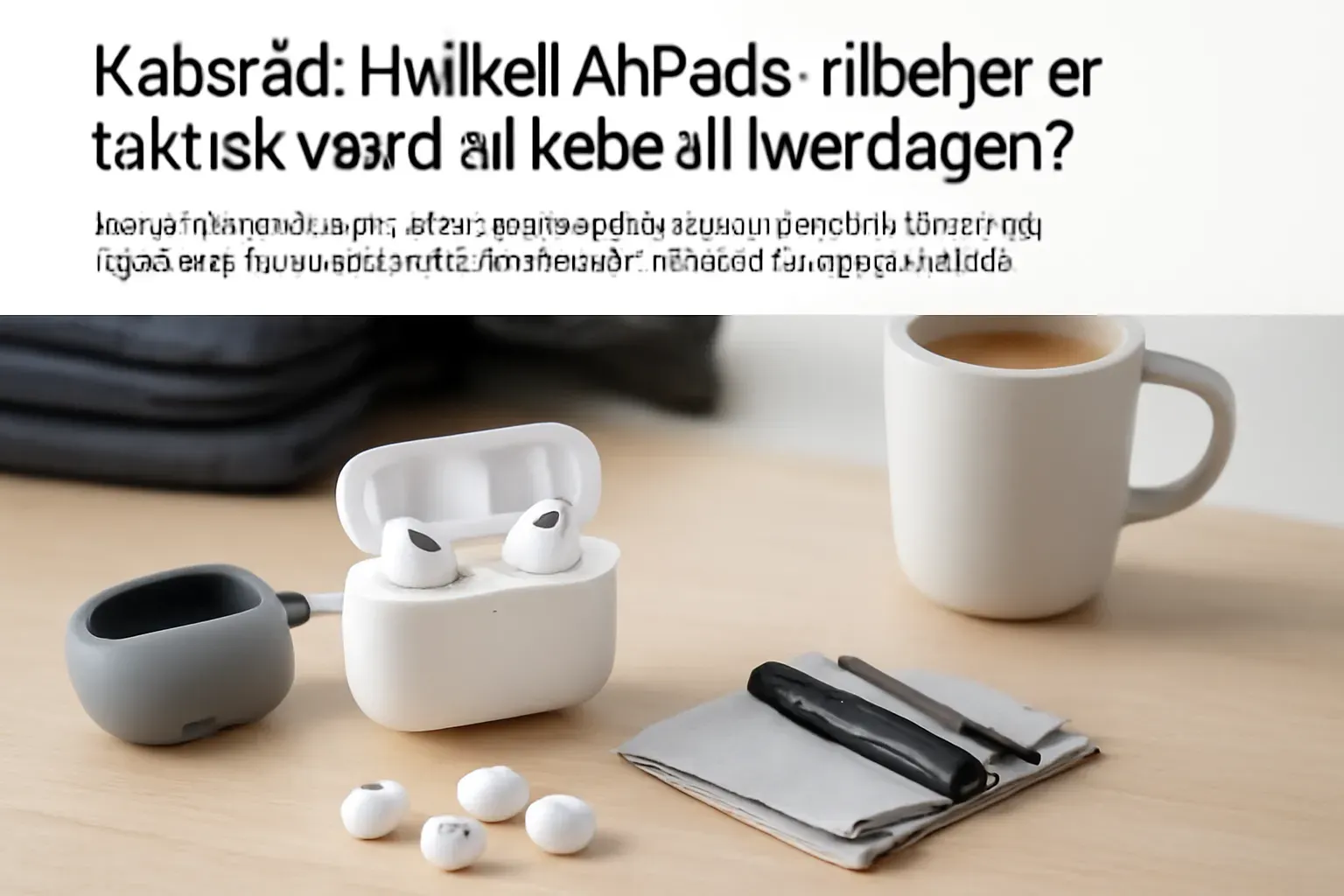 Købsråd: Hvilket AirPods-tilbehør er faktisk værd at købe til hverdagen? Artikelbillede