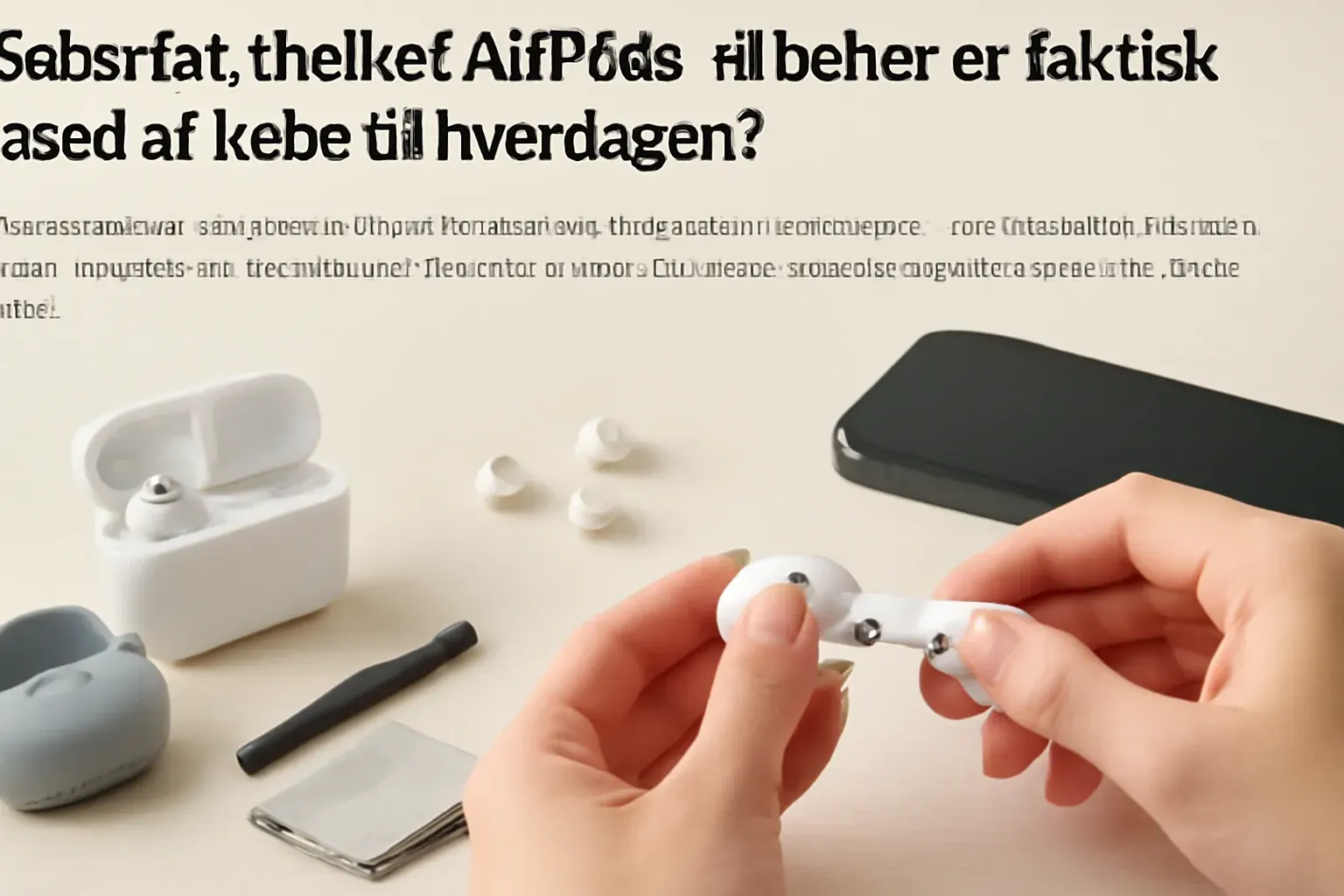 Købsråd: Hvilket AirPods-tilbehør er faktisk værd at købe til hverdagen? Artikelbillede