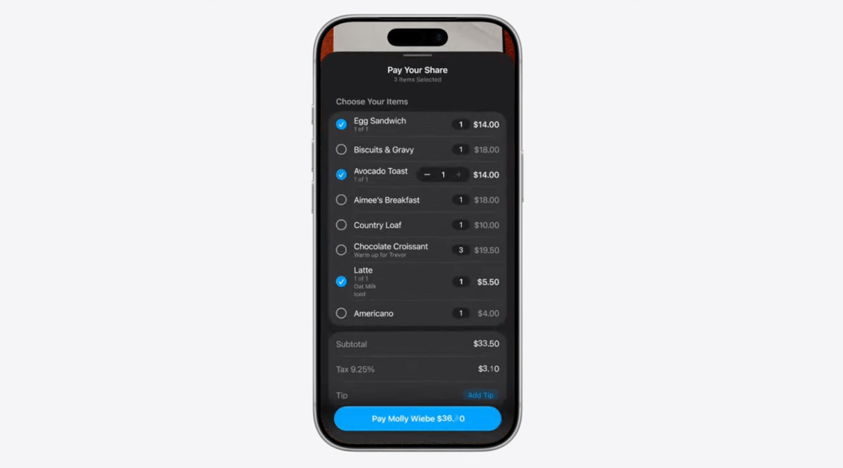 Apple vil gøre regningsdeling lettere med ny Siri-funktion i Kamera Artikelbillede