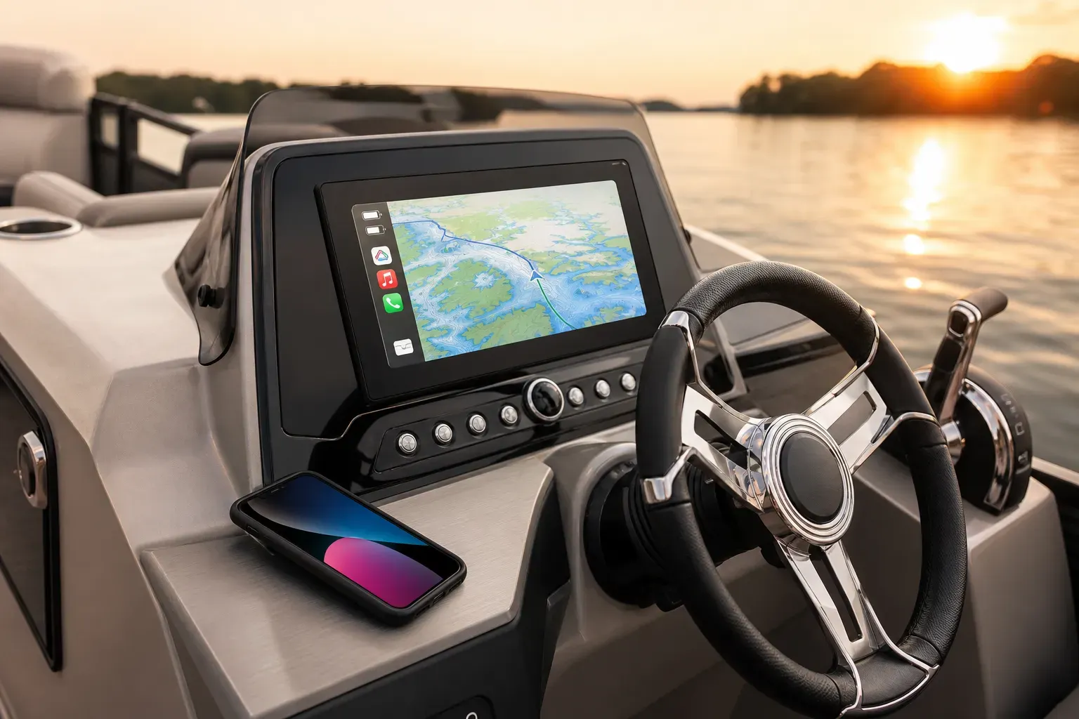 CarPlay kommer til pontonbåde: Apple gør vej til søs mere iPhone-venlig Artikelbillede