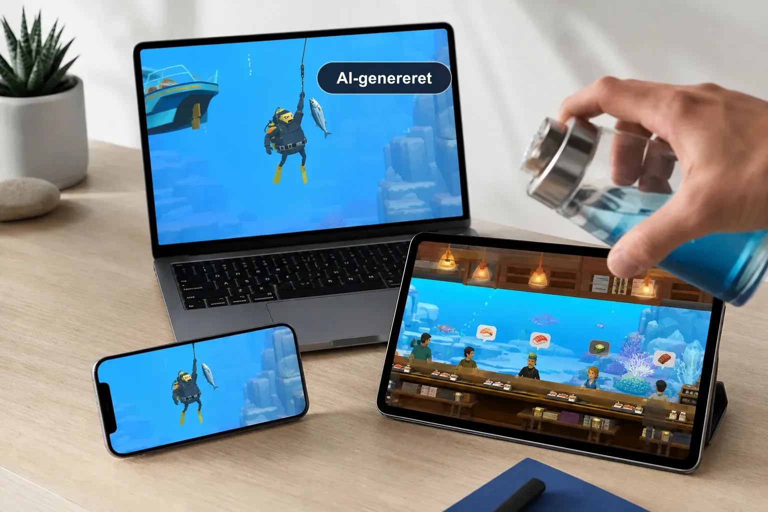 Dave the Diver lander på iPhone, iPad og Mac i september Artikelbillede
