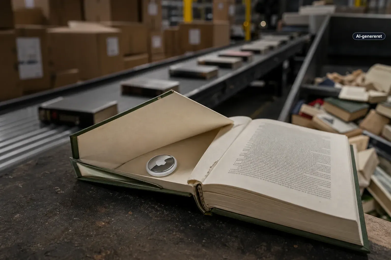 AirTag afslører mulig ulovlig scanning af bøger til AI-træning Artikelbillede