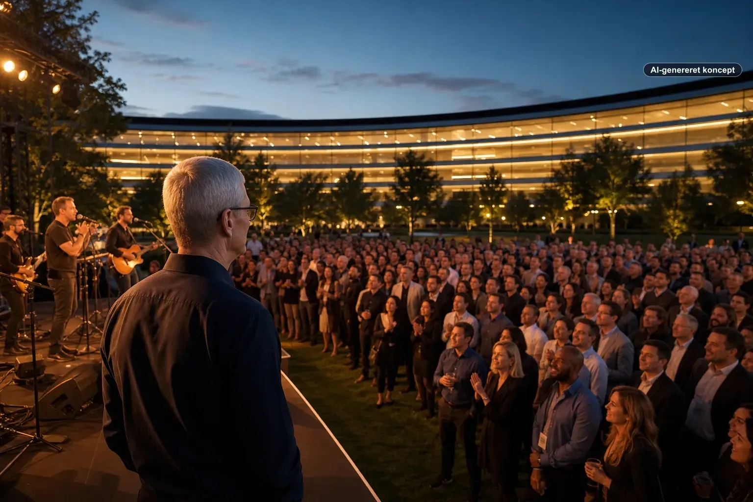 OneRepublic spillede til Tim Cooks afskedsfest på Apple Park Artikelbillede