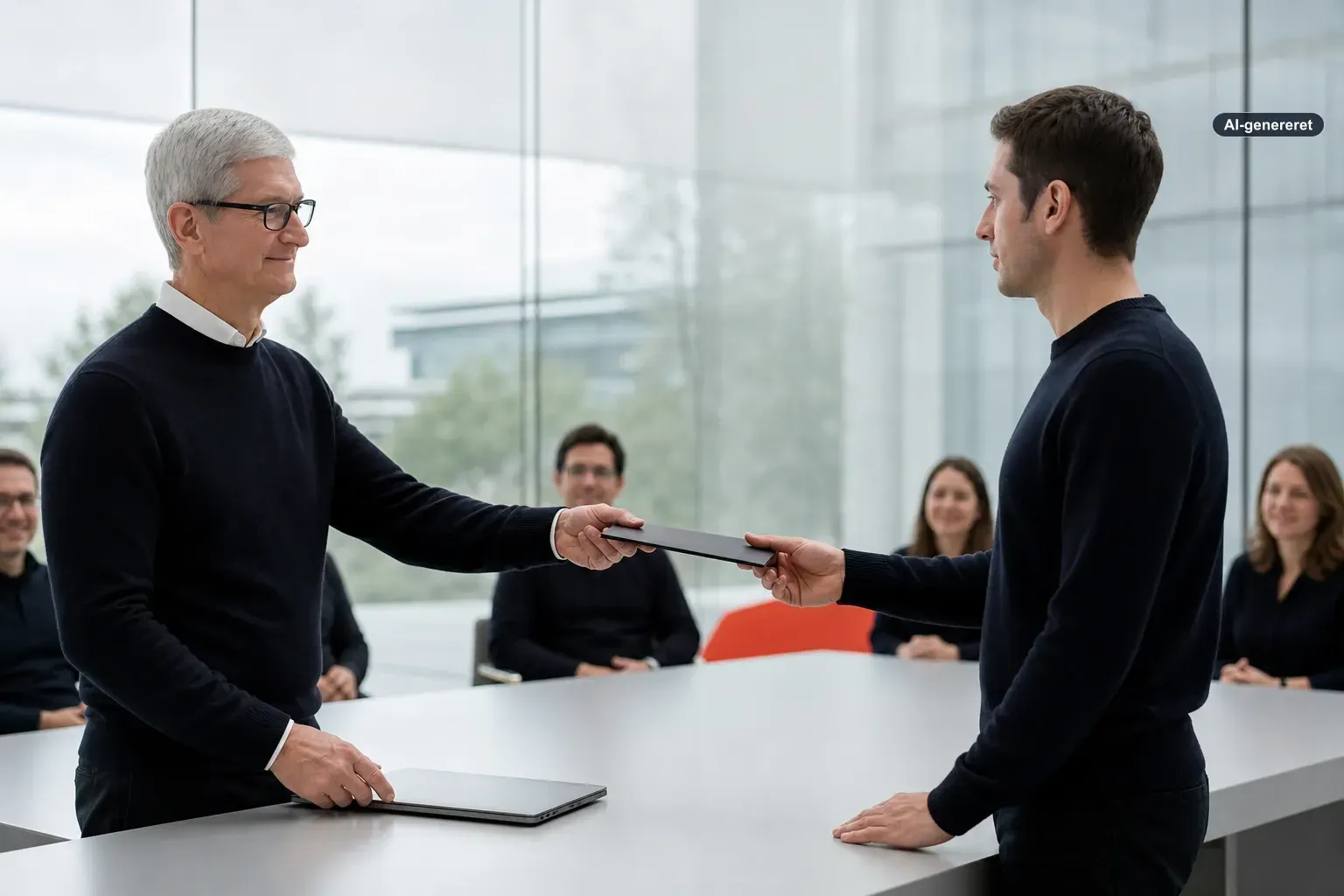 Tim Cook takker Apple-medarbejdere og sender stafetten til John Ternus Artikelbillede