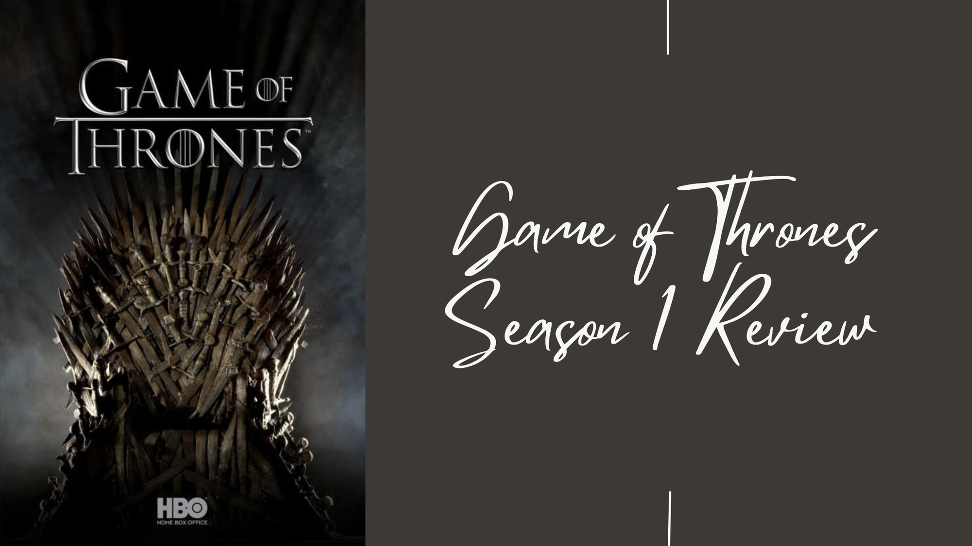 Game of Thrones Season 1 Review