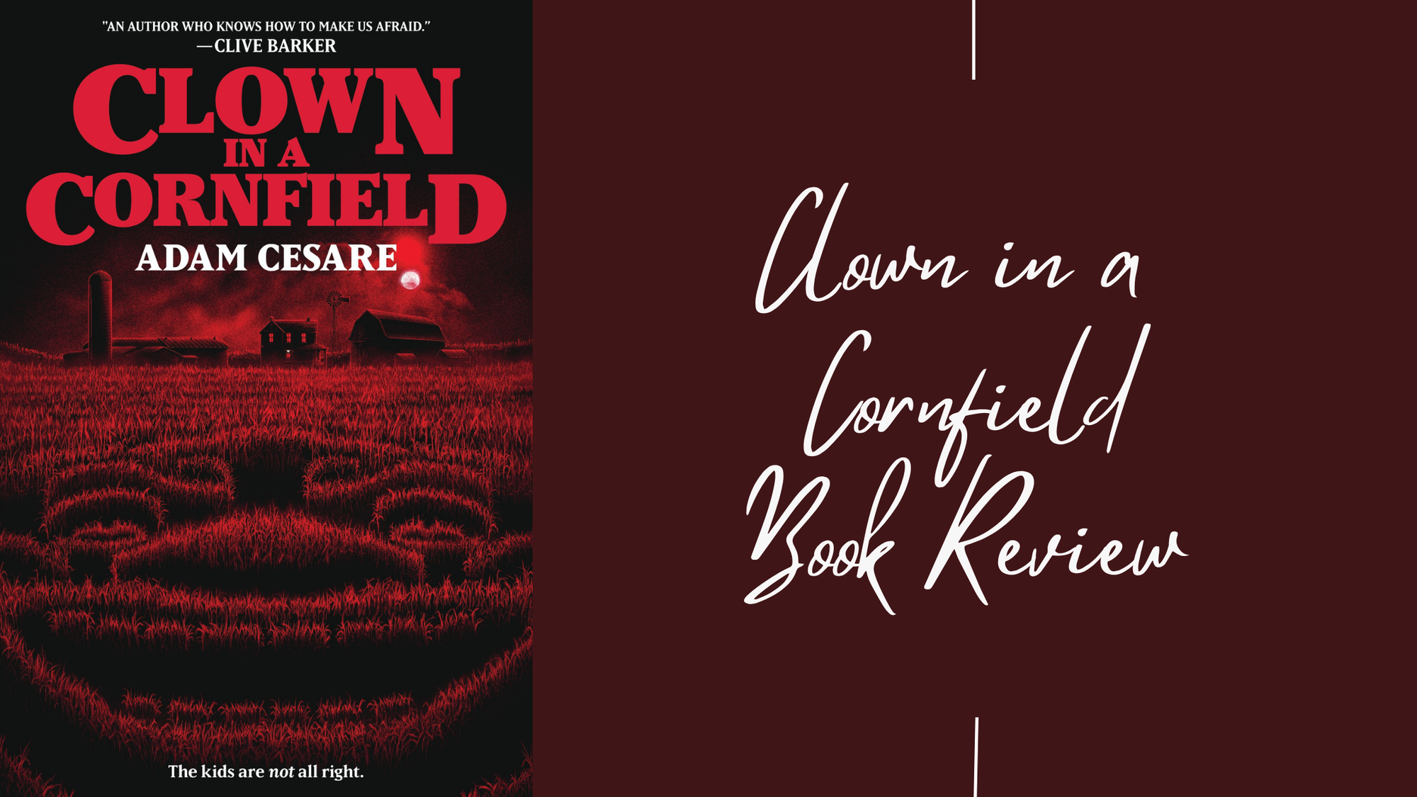 Clown in a Cornfield Book Review