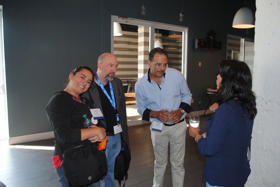Diana Jeff and Shibly at the Catholic Media Conference