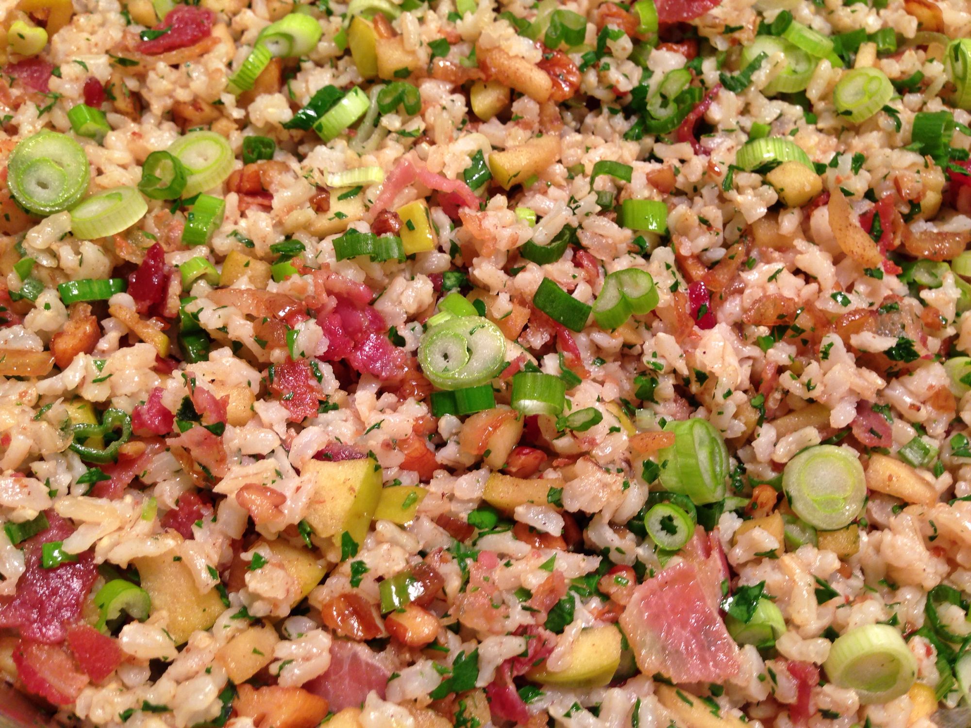 Wild Pecan Rice Dressing for Thanksgiving