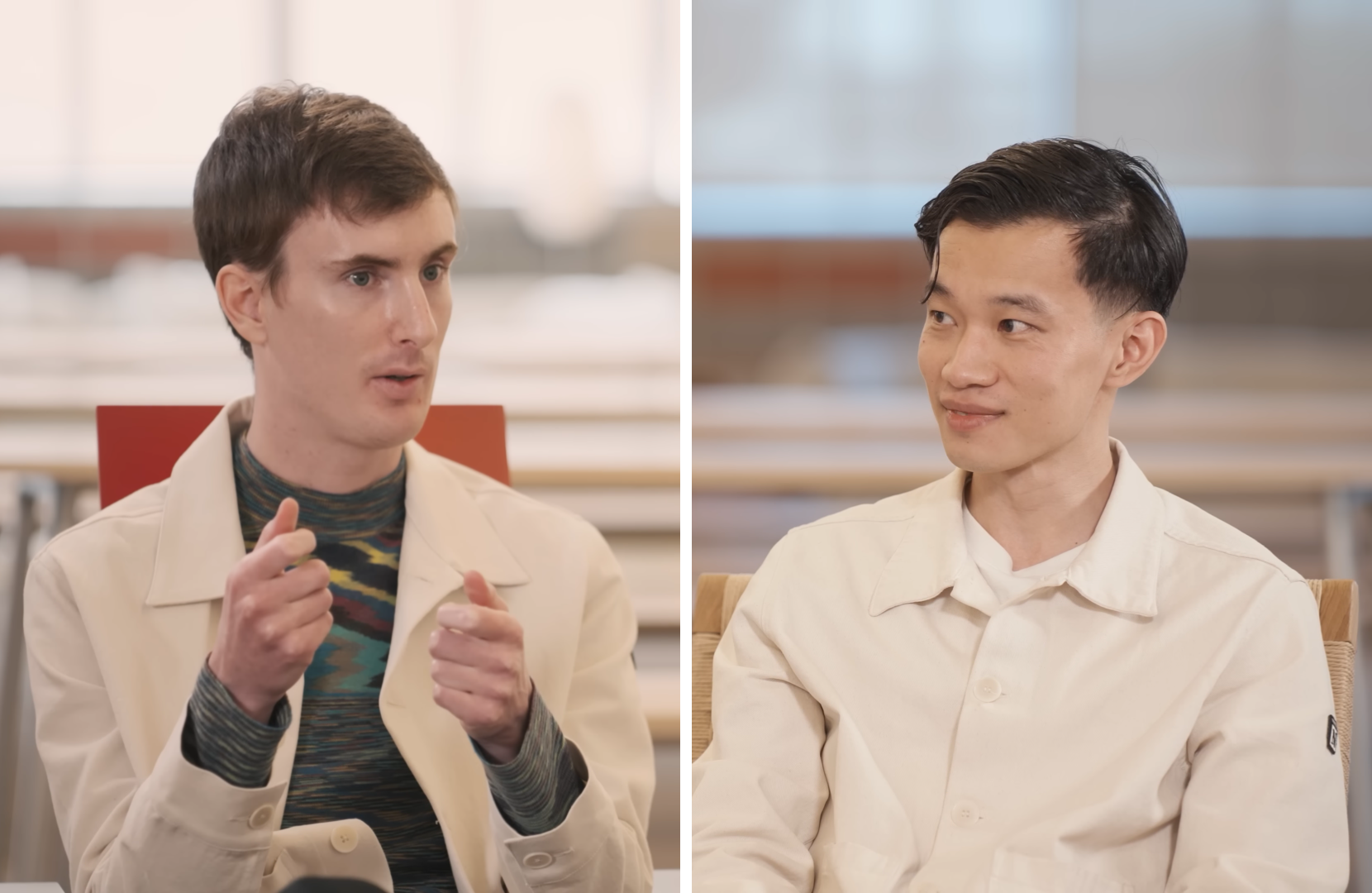 Ivan Zhao and Simon Last, founders of Notion, 2025