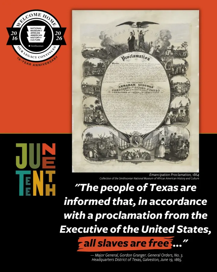 6/19/2026 TOTD: Juneteenth- The Spirit of Freedom