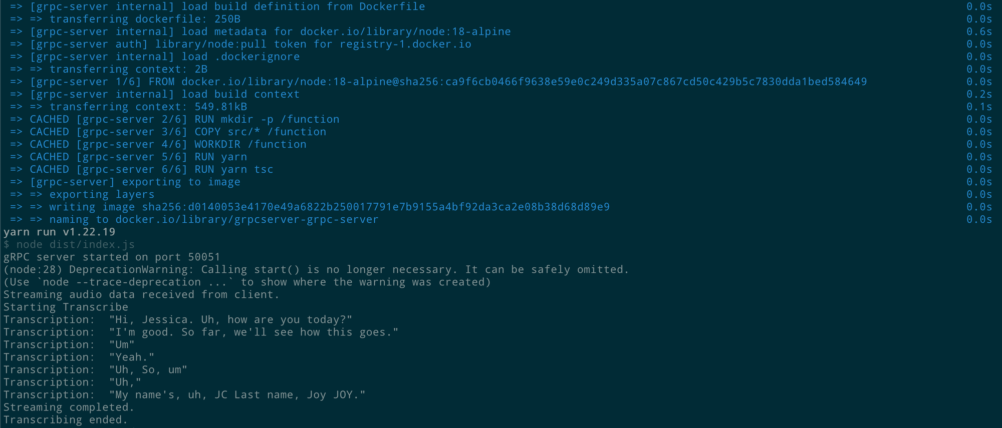 ServerResults