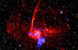 Possible Supernova Remnant in Galactic Center