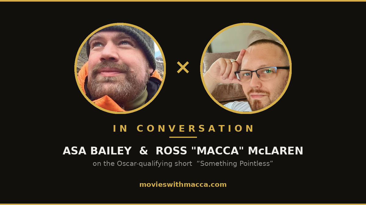 Asa Bailey and Ross McLaren in conversation about Something Pointless