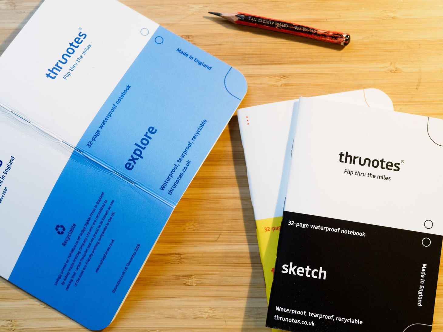 Review: Thrunotes waterproof hiking notebooks