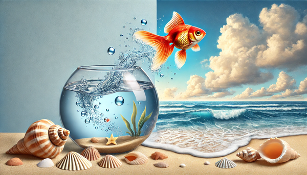 Bir fanustan denize atlamak