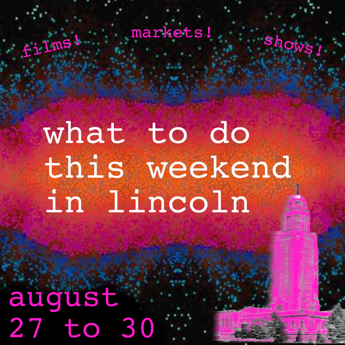 What to do this weekend - August 27, 2026