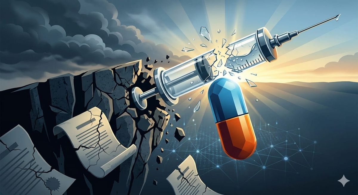 The Oral Disruption Is Here — And Big Pharma's Desperation Makes It Matter Even More
