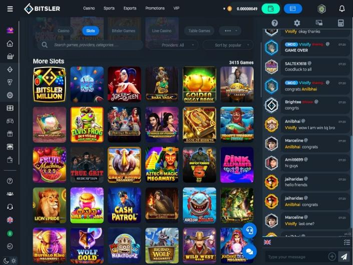 Casino Review: Bitsler - Preview 2
