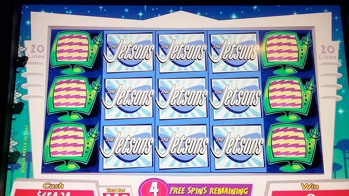 Bonus Preview - 4 Free Spins Remaining - The Jetsons Slot
