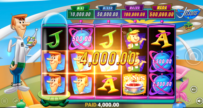 Jetsons Slot - Big Win - Screenshot