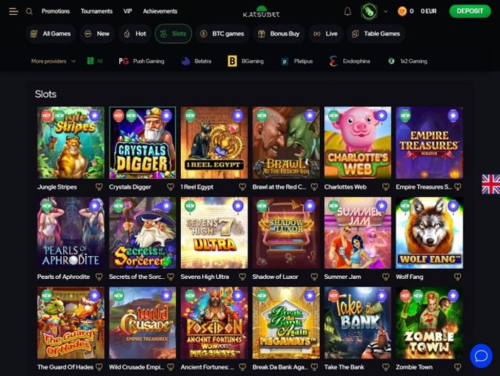 Casino Review: KatsuBet - Preview 2
