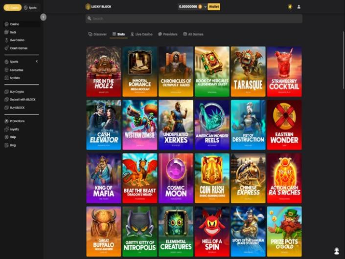 Casino Review: Lucky Block - Preview 2