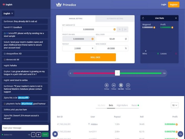 Best Casino Review: Primedice - Best Online Casino