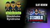 a graphic for the article Stockholm Syndrome Slot Review: Best Online Slot 2025