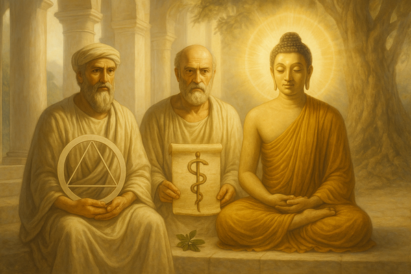 The Triple Wisdom: Pythagoras – Hippocrates – Buddha & Neurospiritual Psychotherapy
