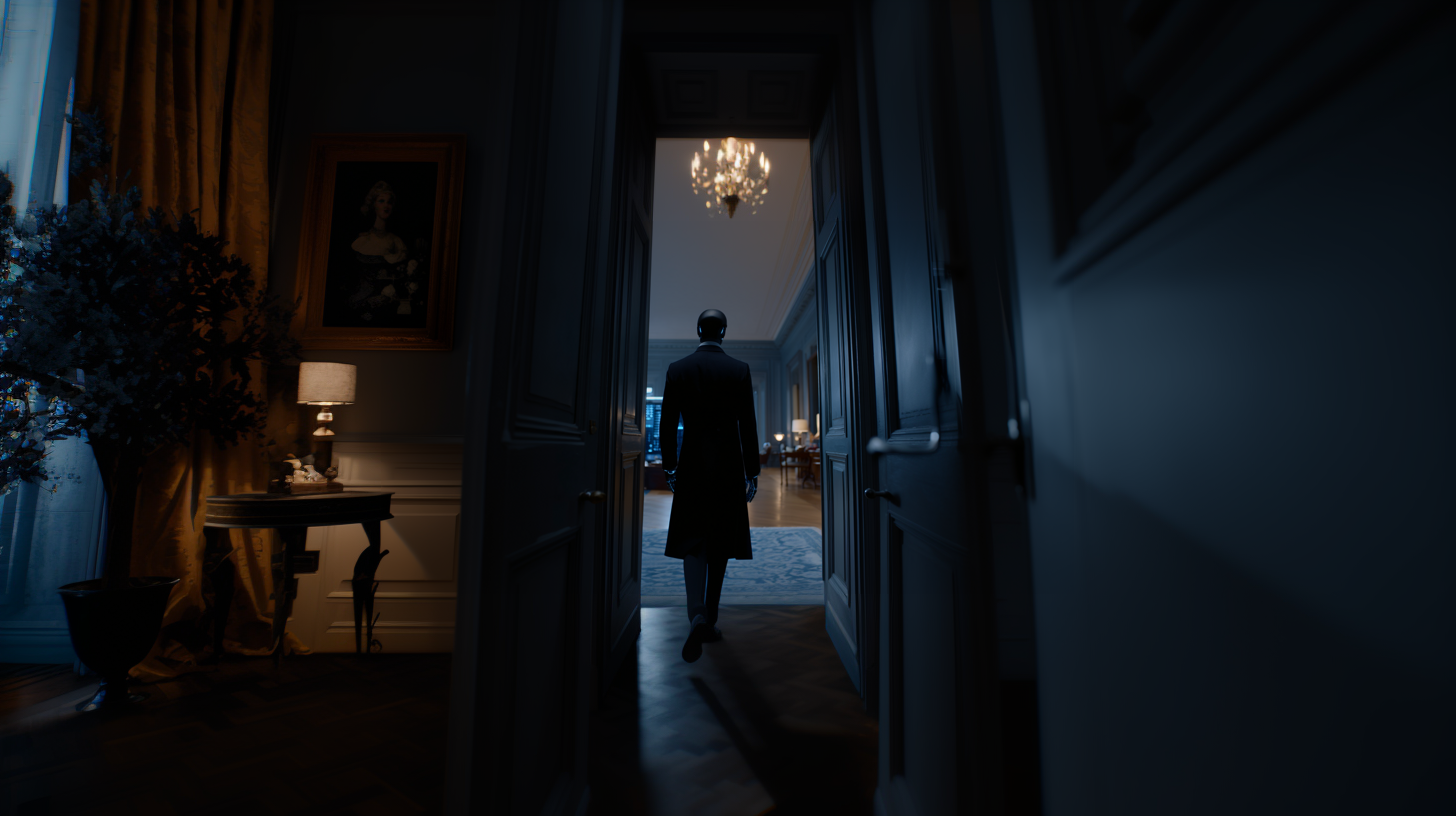 Der Butler, der die Tür öffnet