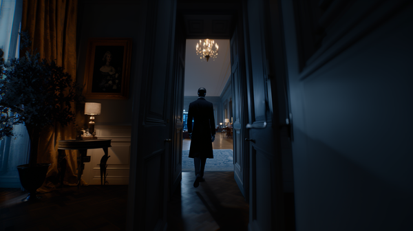 Der Butler, der die Tür öffnet