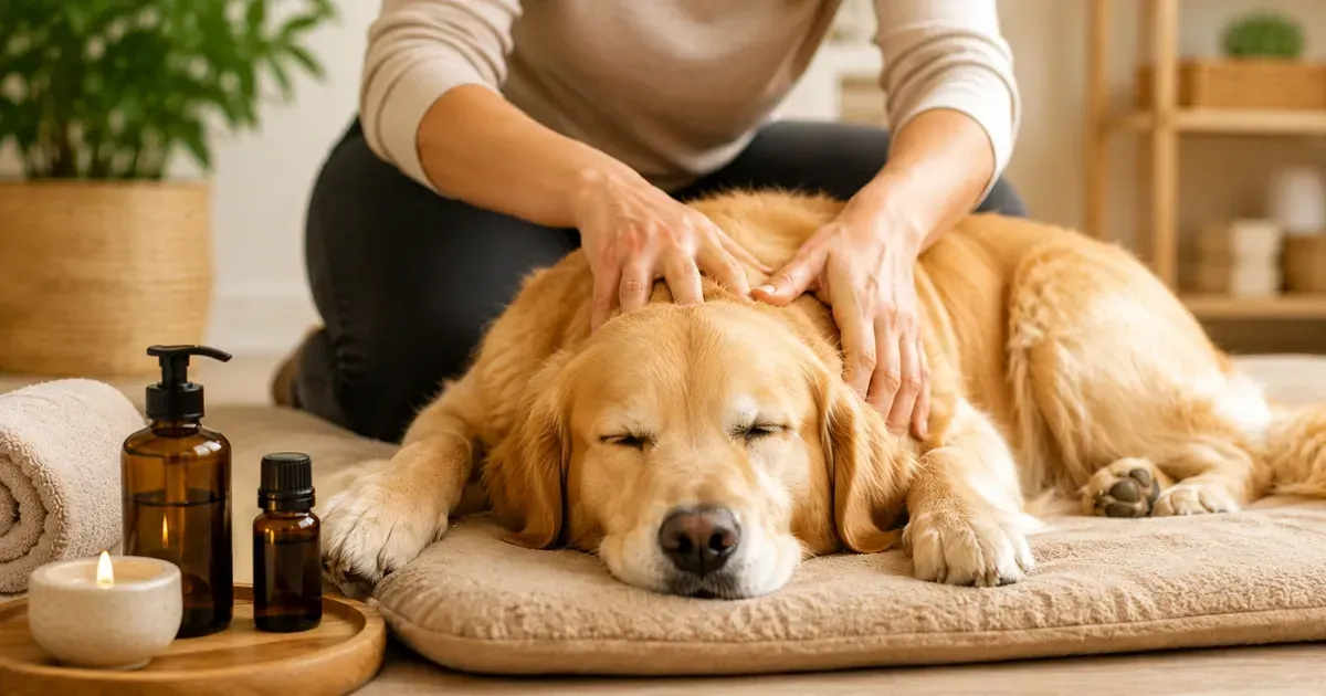 La terapia que puedes hacer en casa para mejorar el bienestar de tu perro