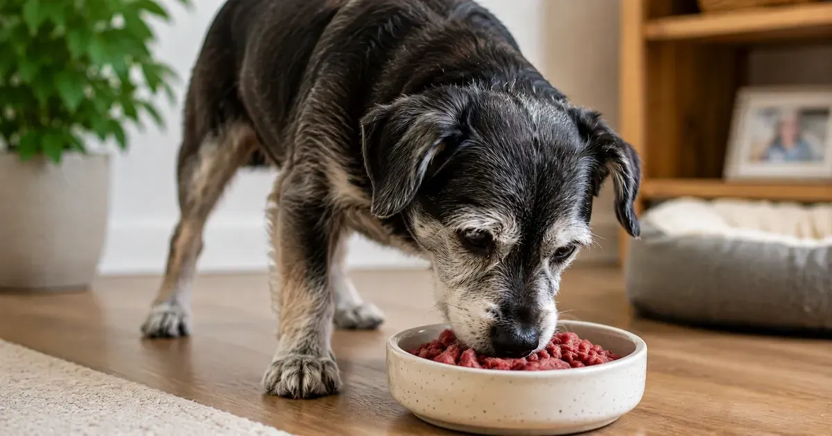 Añade estos alimentos a la dieta de tu perro cuando empiece a envejecer