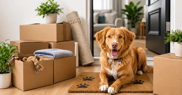 ¿Te mudas a un nuevo hogar con tu perro? Evita hacer esto