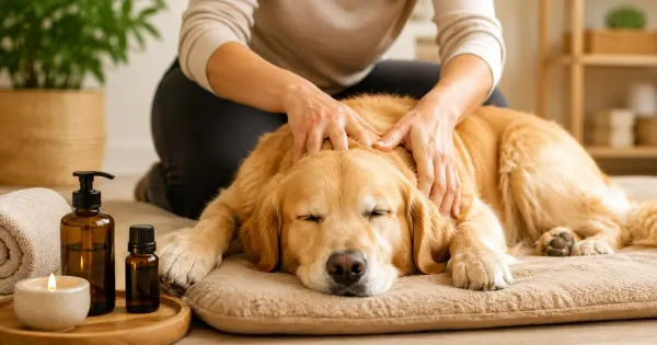 La terapia que puedes hacer en casa para mejorar el bienestar de tu perro